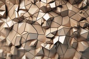 Voronoi Blocks Pattern Texture Background photo