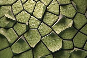 Voronoi Blocks Pattern Texture Background photo