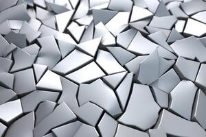 Voronoi Blocks Pattern Texture Background photo