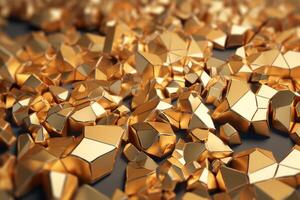 Voronoi Blocks Pattern Texture Background photo