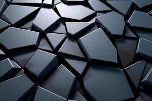 Voronoi Blocks Pattern Texture Background photo