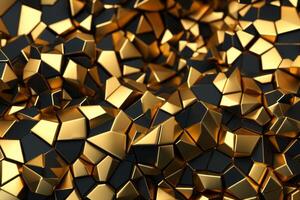 Voronoi Blocks Pattern Texture Background photo