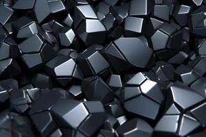 Voronoi Blocks Pattern Texture Background photo