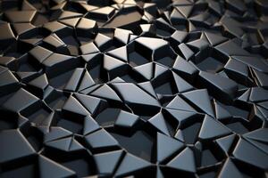 Voronoi Blocks Pattern Texture Background photo