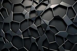 Voronoi Blocks Pattern Texture Background photo