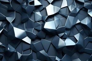Voronoi Blocks Pattern Texture Background photo