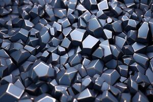 Voronoi Blocks Pattern Texture Background photo