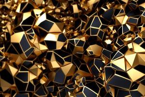 Voronoi Blocks Pattern Texture Background photo