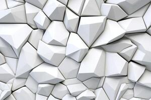 Voronoi Blocks Pattern Texture Background photo