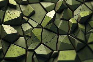 Voronoi Blocks Pattern Texture Background photo