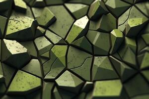 voronoi bloques modelo textura antecedentes generativo ai foto