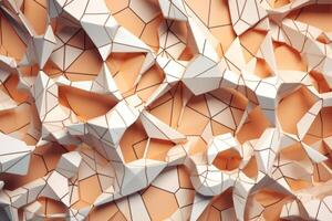 Voronoi Blocks Pattern Texture Background photo