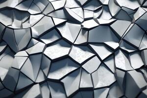 Voronoi Blocks Pattern Texture Background photo