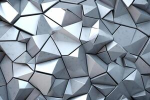 Voronoi Blocks Pattern Texture Background photo