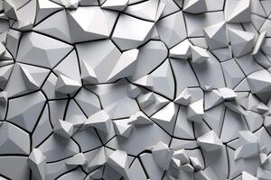 Voronoi Blocks Pattern Texture Background photo