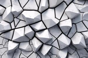 Voronoi Blocks Pattern Texture Background photo
