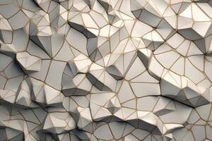 Voronoi Blocks Pattern Texture Background photo