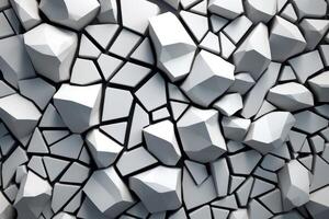 Voronoi Blocks Pattern Texture Background photo