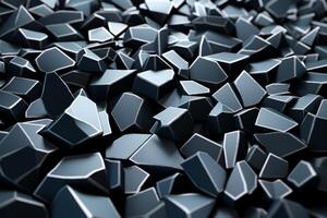 Voronoi Blocks Pattern Texture Background photo