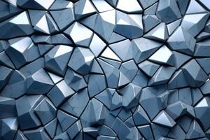 Voronoi Blocks Pattern Texture Background photo