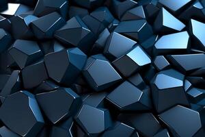 Voronoi Blocks Pattern Texture Background photo