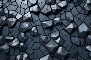 Voronoi Blocks Pattern Texture Background photo