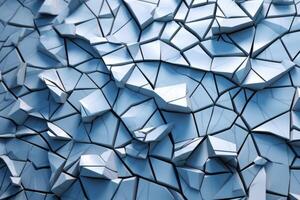 Voronoi Blocks Pattern Texture Background photo