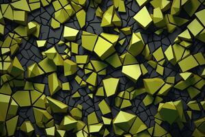 Voronoi Blocks Pattern Texture Background photo