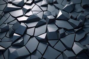 Voronoi Blocks Pattern Texture Background photo