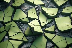 voronoi bloques modelo textura antecedentes generativo ai foto