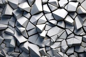 Voronoi Blocks Pattern Texture Background photo