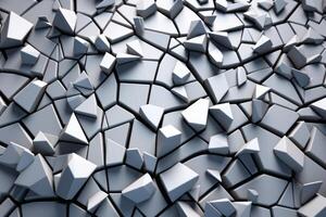 Voronoi Blocks Pattern Texture Background photo