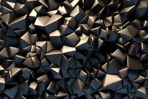 Voronoi Blocks Pattern Texture Background photo