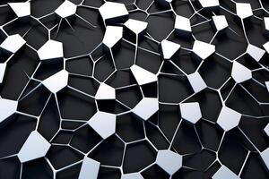 Voronoi Blocks Pattern Texture Background photo