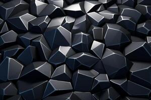 Voronoi Blocks Pattern Texture Background photo