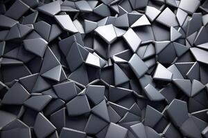 Voronoi Blocks Pattern Texture Background photo