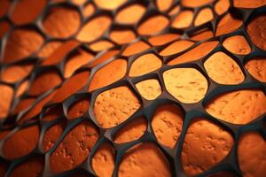 Voronoi Blocks Pattern Texture Background photo