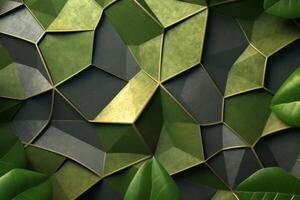 Voronoi Blocks Pattern Texture Background photo