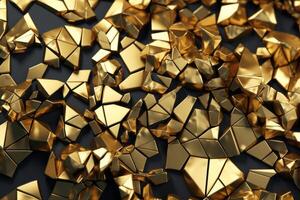 Voronoi Blocks Pattern Texture Background photo