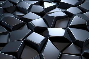 Voronoi Blocks Pattern Texture Background photo