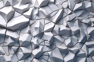 Voronoi Blocks Pattern Texture Background photo