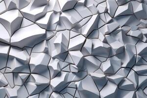 voronoi bloques modelo textura antecedentes generativo ai foto