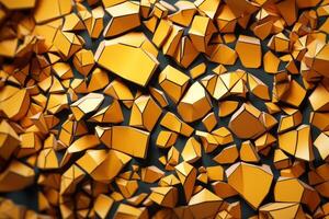 Voronoi Blocks Pattern Texture Background photo