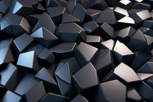 Voronoi Blocks Pattern Texture Background photo