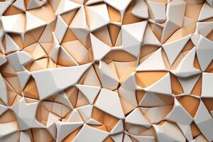 Voronoi Blocks Pattern Texture Background photo