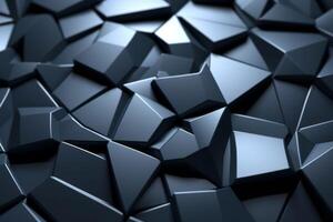 Voronoi Blocks Pattern Texture Background photo