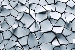 Voronoi Blocks Pattern Texture Background photo
