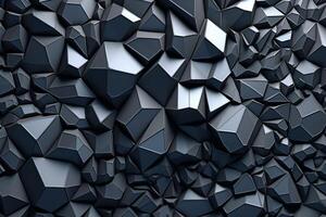 Voronoi Blocks Pattern Texture Background photo