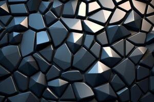 Voronoi Blocks Pattern Texture Background photo