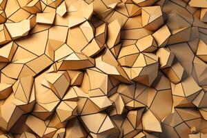 Voronoi Blocks Pattern Texture Background photo